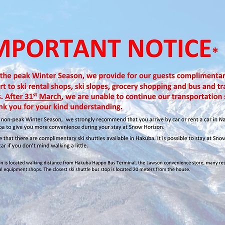 Snow Horizon Apartment Hakuba Luaran gambar