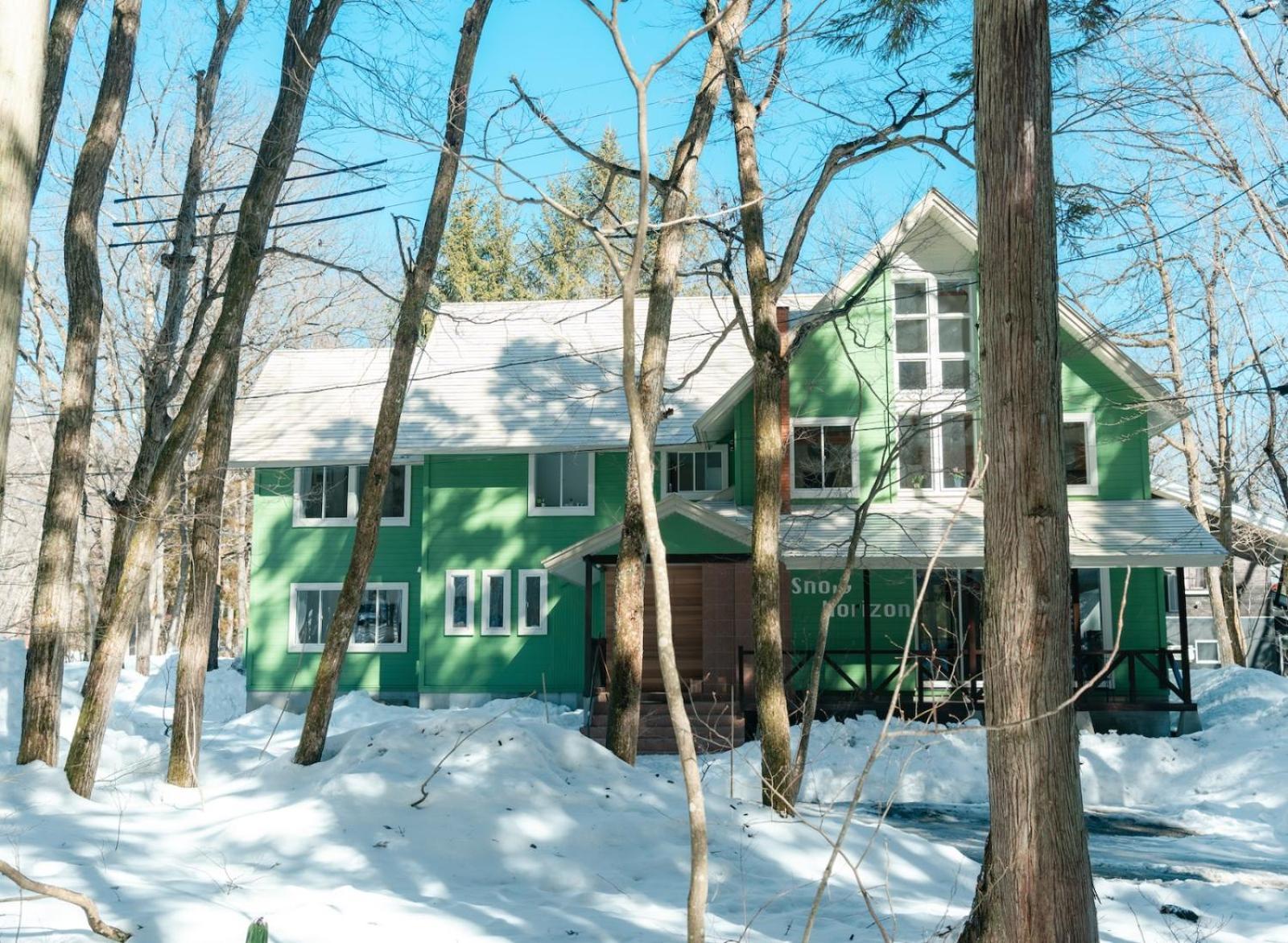 Snow Horizon Apartment Hakuba Luaran gambar