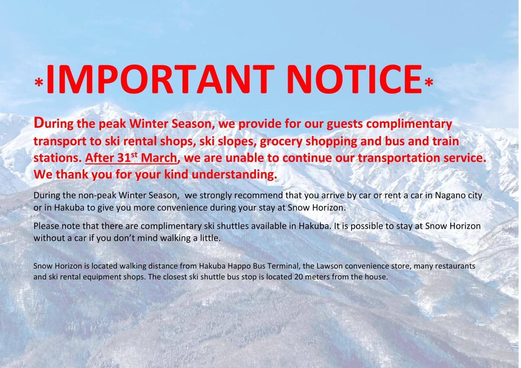 Snow Horizon Apartment Hakuba Luaran gambar